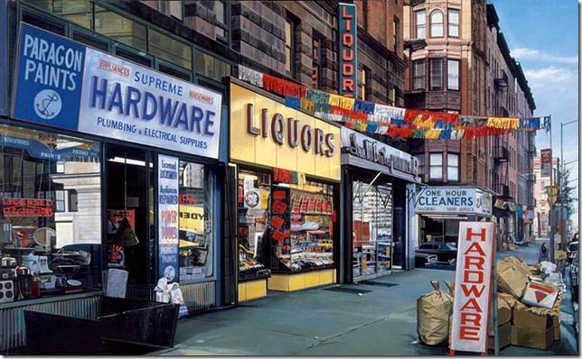 Richard Estes- supreme - hardware-1974