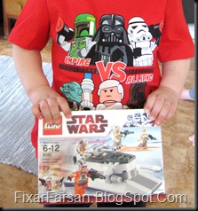 Presenter Lego Skor Blinkande Star Wars (1)
