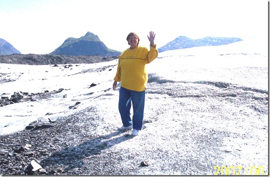 2007 Alaska Hiking on the Matanuska Glacier