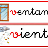 Palabras con V