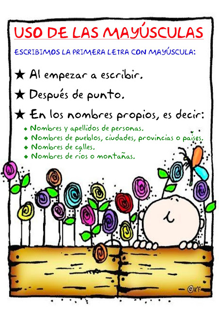Resultado de imagen de reglas de ortografia para niños