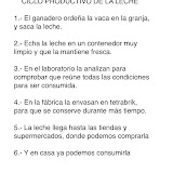 Leche texto