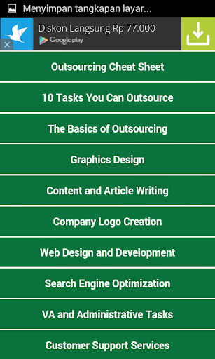 Outsourcing Cheat Sheet Ebook