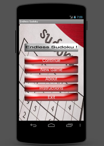 Endless Sudoku ForAndroid