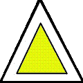 triunghi galben