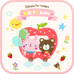 Happy Apple go launcher theme 1.2