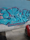 Graffitti SKELA AZUL 