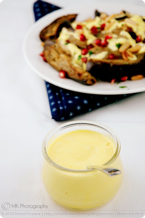 Roasted Aubergine Salad with Saffron Yogurt (03) by MeetaK
