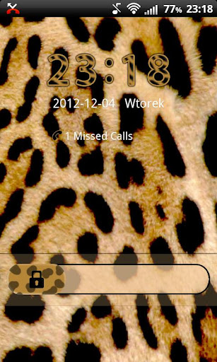 GO Locker Leopard Theme