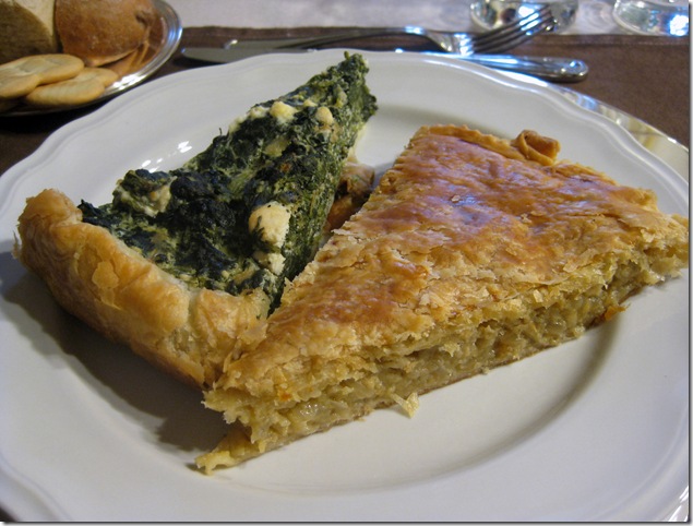 spinach and onion torte