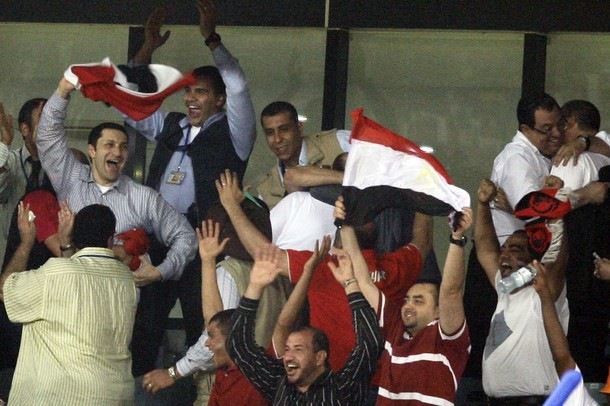 [The Mubaraks happy for our goal[3].jpg]