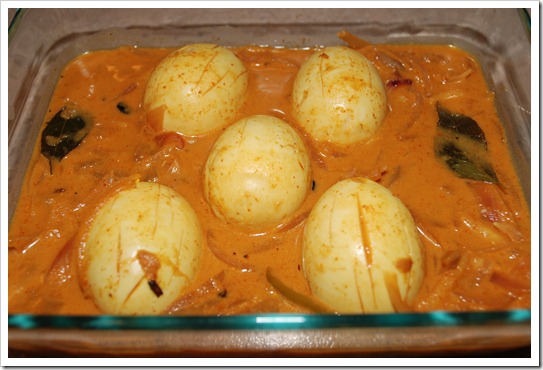 Egg - Mango Curry