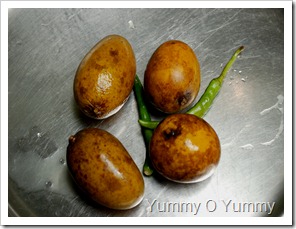 Uppumanga / Salted mangoes