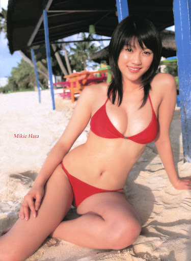 sexy japan idol Hara Mikie.jpg