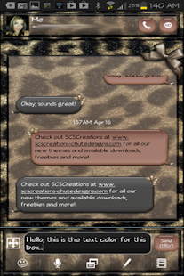 How to mod GO SMS - Leopard Bows Brown lastet apk for pc