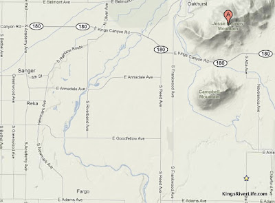Image source: Google Maps Jesse Morrow Mountain map