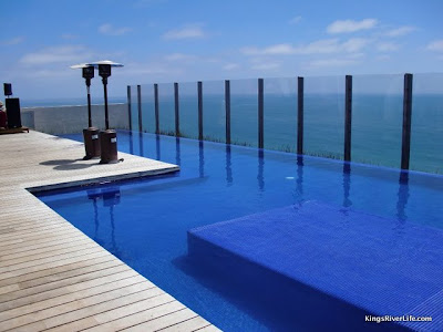 Photo by Karen Lewis rooftop pool
