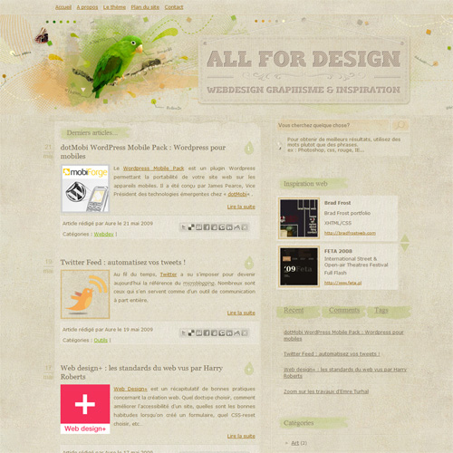 Blog All For Design_Screenshot Preview