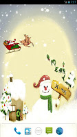 Christmas Snow Live Wallpaper APK Cartaz #2