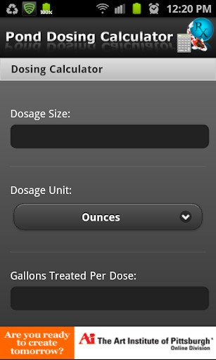 【免費生產應用App】Pond Dosing Calculator 1.0.1-APP點子