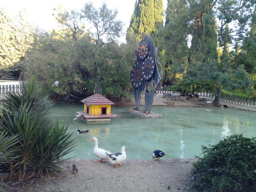 Lago en el Jardín Botánico