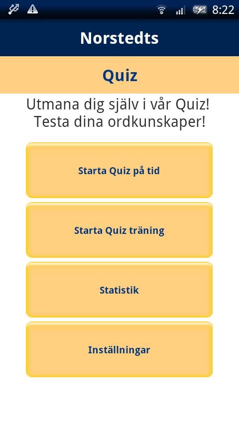 Norstedts stora svenska ordbok Screen 2
