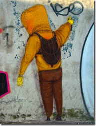 Grafite no bairro da Liberdade. Foto: Gladstone Barreto. Clique para ampliar
