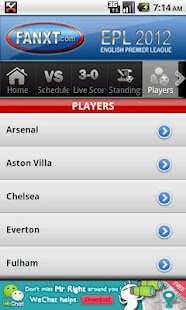 EPL Live by FanXT Screenshots 3