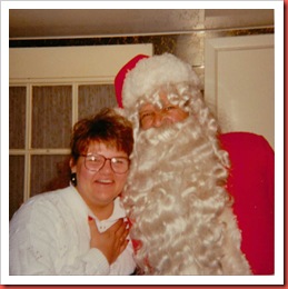 12-1989 Diana with Santa Walt Wells