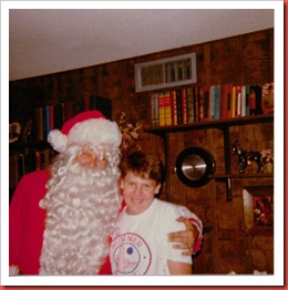 12-1989 Michael with Santa Walt Wells