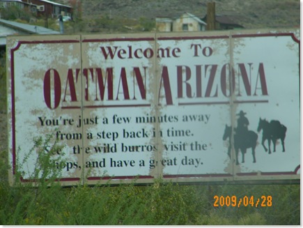Historic US 66 to Oatman, AZ
