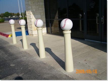 these are called 'bollards'these are called 'bollards'
