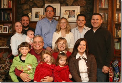 Weaver Family Picture, Dec.23, 2008