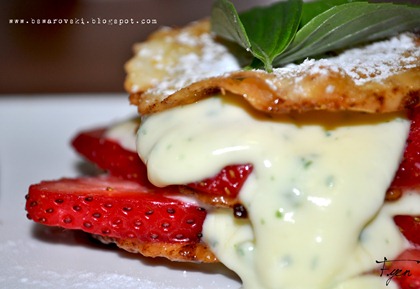 Strawberry spinach basil mille feuill02