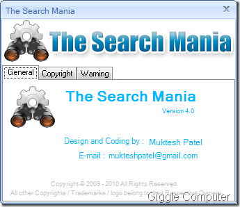 The Search Mania - About