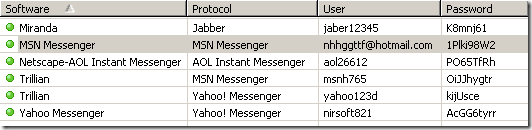 MessenPass - Accounts
