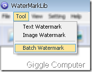 WaterMarkLib - Batch Watermark
