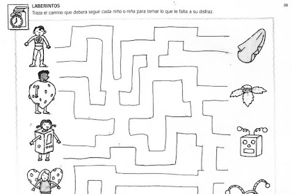 Actividades Para Niños De Preescolar Para Imprimir