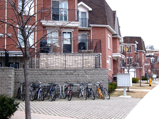 Toronto Condo Development Bicycles
