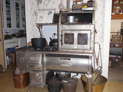 Old cookstove at the Sombra Museum