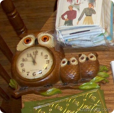 owl clock before