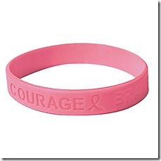 pink bracelet rubber