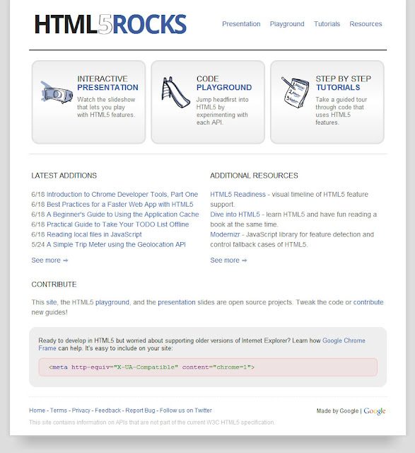 HTML5Rocks