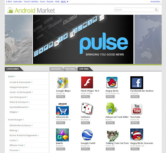 Android Web Market