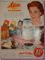 coffee ad 1955