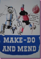 mend and make do