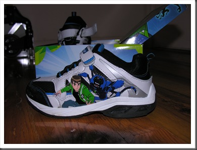 Ben 10 Alien Force sneakers