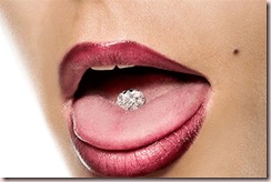 Engagement Piercing: a heart-shaped diamant for US$ 30,000