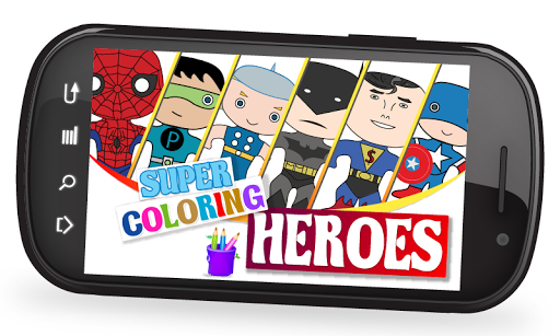 Super Coloring Heroes