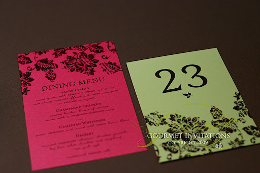 Julie 39s Garden Wedding Invitations used one of my favorite fonts 